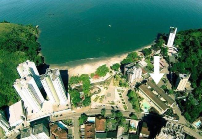 Apartamento Dona Frida Prainha Com Wifi Pe Na Areia Caraguatatuba Ngoại thất bức ảnh